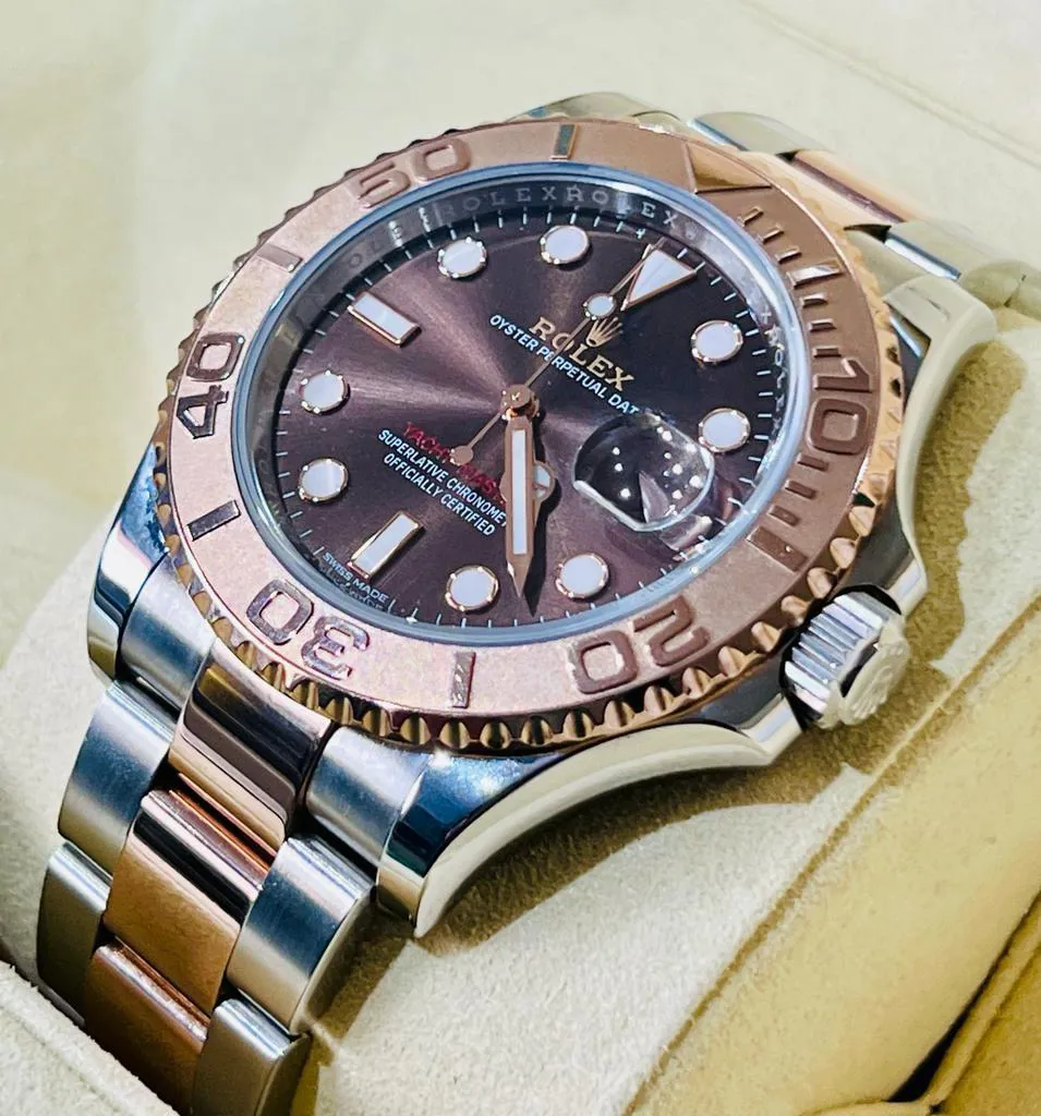 Rolex Yacht-Master 40 116621 40mm Rose gold and Stainless steel Brown 1