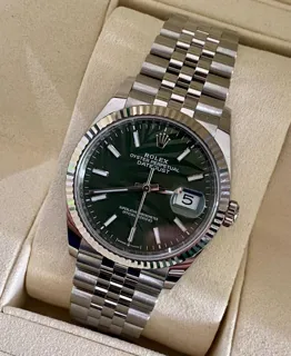 Rolex Datejust 36 126234 Stainless steel Green