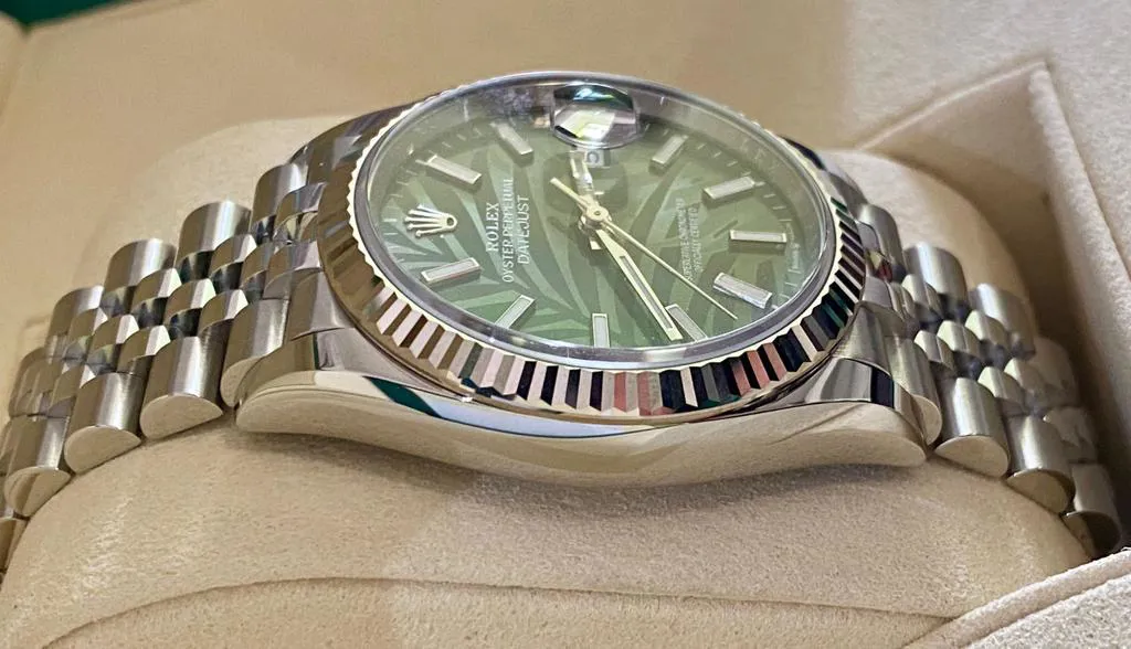 Rolex Datejust 36 126234 36mm Stainless steel Green 3