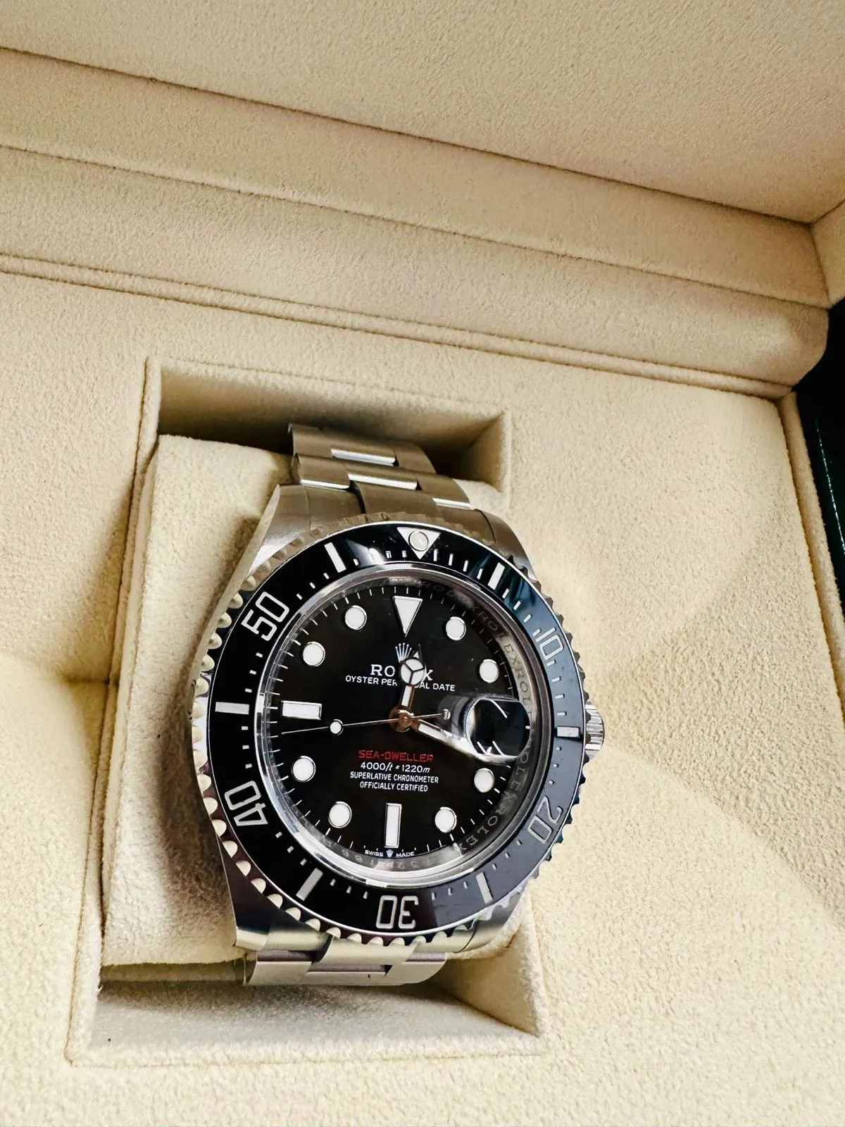 Rolex Sea-Dweller 126600 43mm Stainless steel Black 1