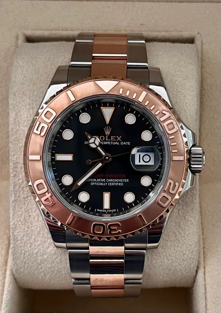 Rolex Yacht-Master 40 116621 40mm Rose gold and Stainless steel Black