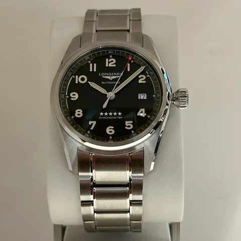 Longines Spirit L3.810.4.03.6 40mm Stainless steel Green