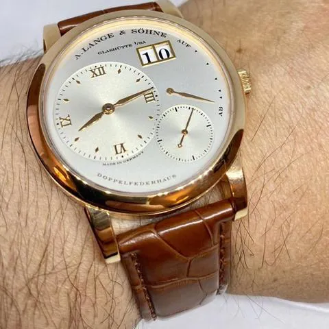 A. Lange & Söhne Lange 1 101.032 38.5mm Rose gold Silver