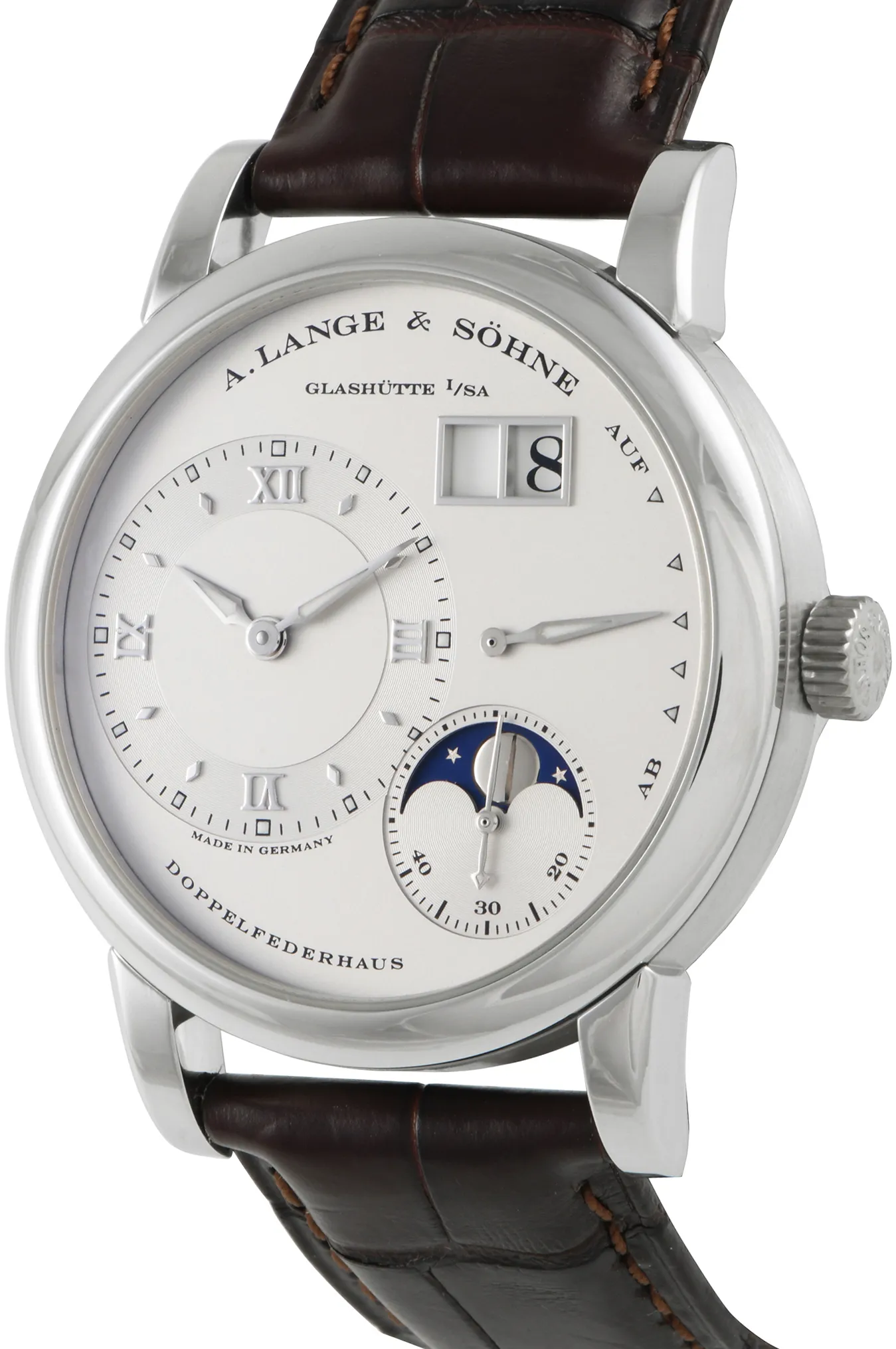 A. Lange & Söhne Lange 1 109.025 38.5mm Platinum Silver 1