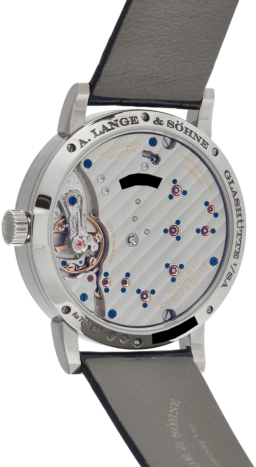 A. Lange & Söhne Lange 1 182.086 37mm White gold and 18k white gold Blue 2