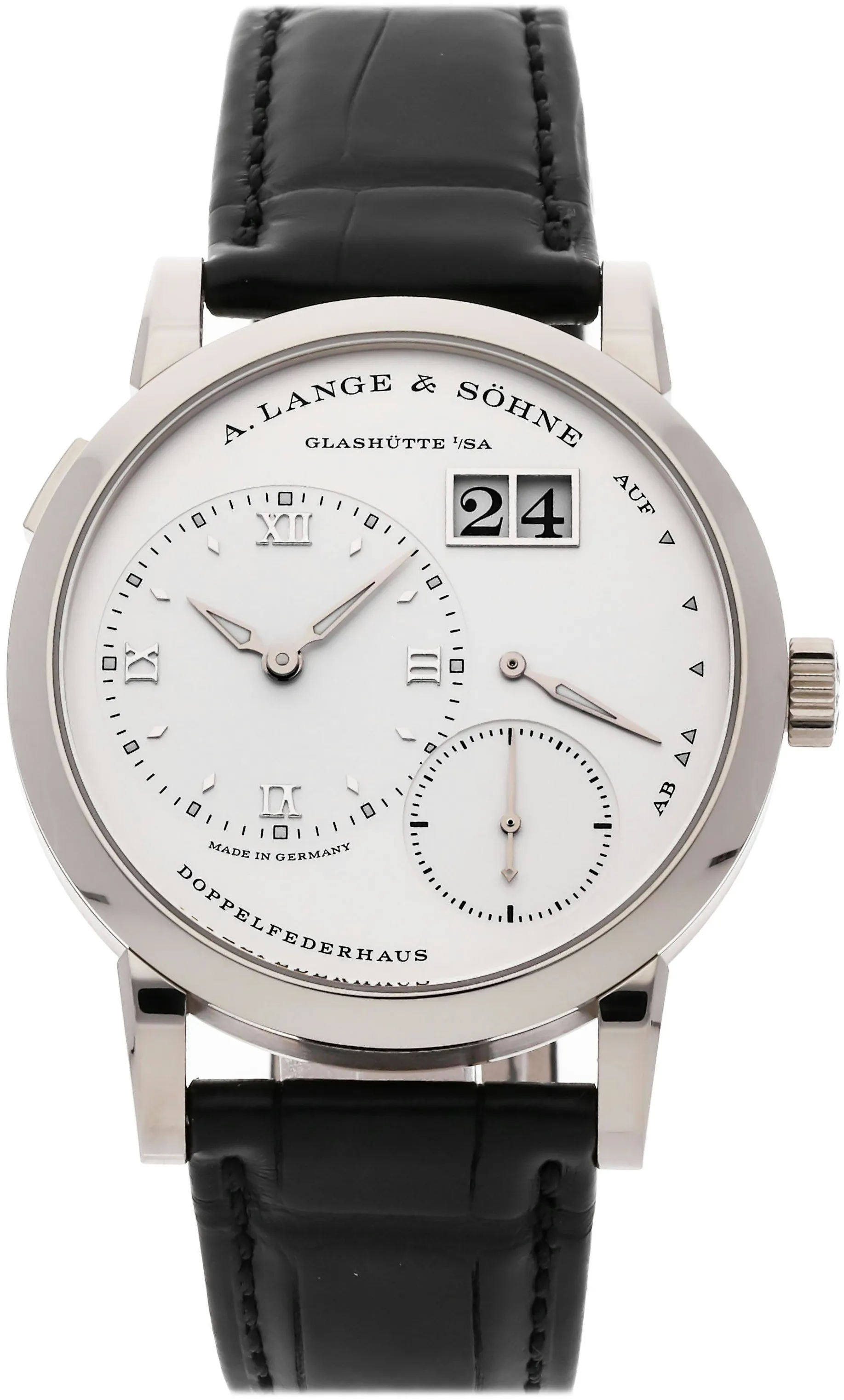 A. Lange & Söhne Lange 1 191.039 38mm White gold Silver