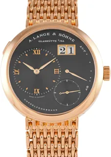 A. Lange & Söhne Lange 1 151.031 18k rose gold Black