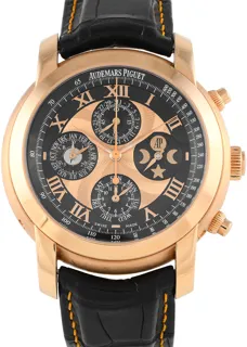 Audemars Piguet Jules Audemars 26094OR.OO.D002CR.01 18k rose gold Black