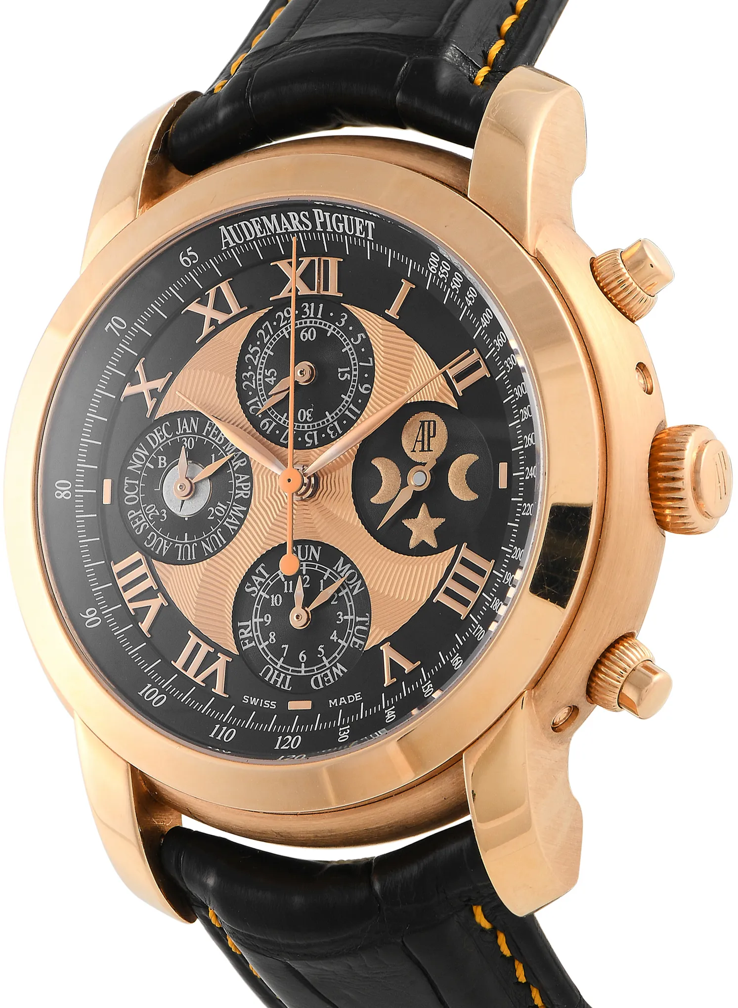 Audemars Piguet Jules Audemars 26094OR.OO.D002CR.01 43mm Rose gold and 18k rose gold Black 1