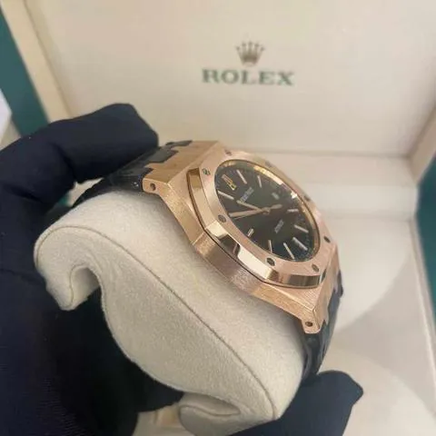 Audemars Piguet Royal Oak 15300OR.OO.D002CR.01 39mm Rose gold Black 4