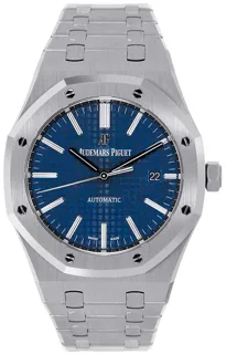 Audemars Piguet Royal Oak 15400ST.OO.1220ST.03 Stainless steel Blue