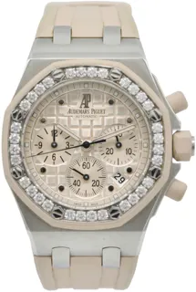 Audemars Piguet Royal Oak Offshore 26048SK.ZZ.D010CA.01 Stainless steel and Rubber White