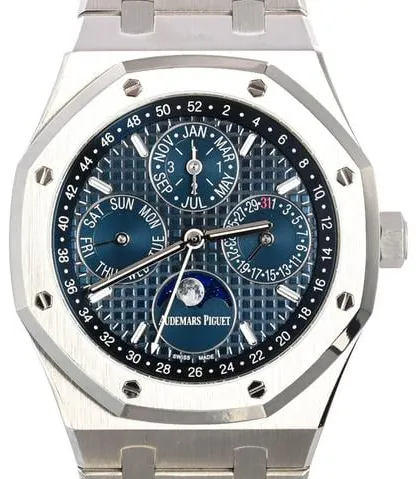 Audemars Piguet Royal Oak Perpetual Calendar 26574ST.OO.1220ST.02 41mm Stainless steel Blue