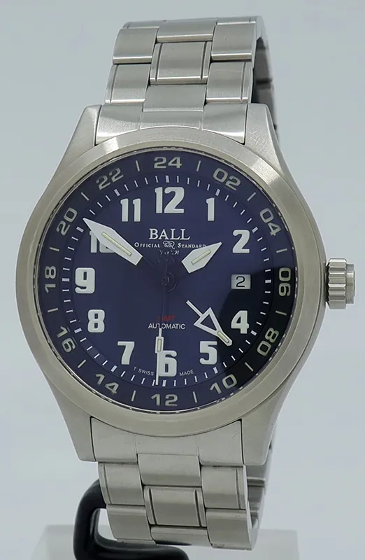 Ball Engineer II GM1086C-S3-BE 44mm Stainless steel Black