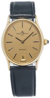 Baume & Mercier 37066 18k yellow gold Champagne