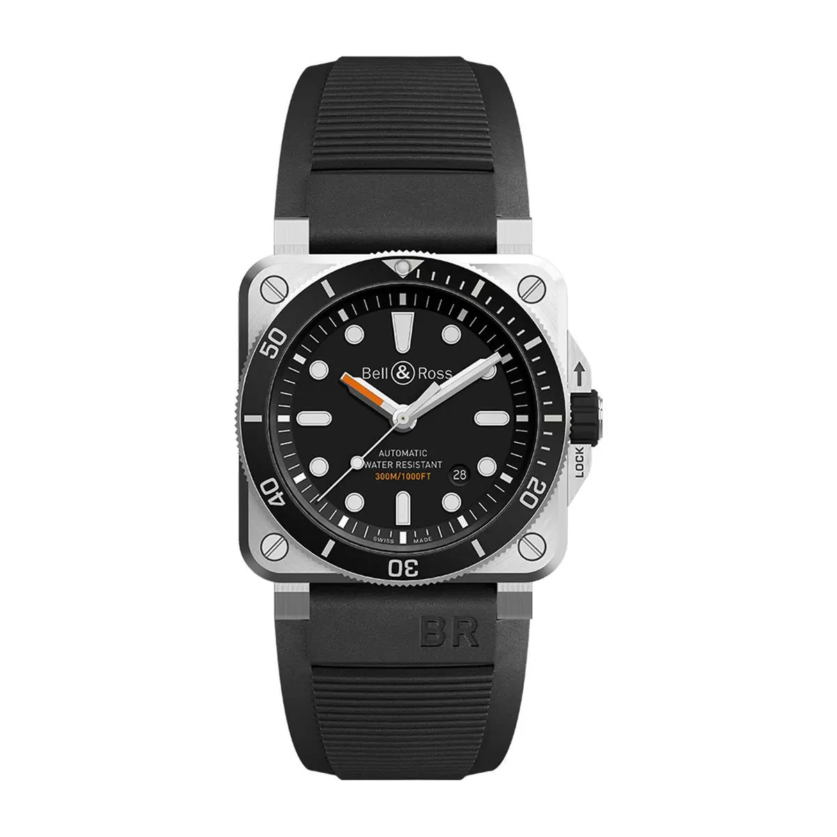 Bell & Ross BR 03-92 Diver 1067981 40mm Stainless steel Black