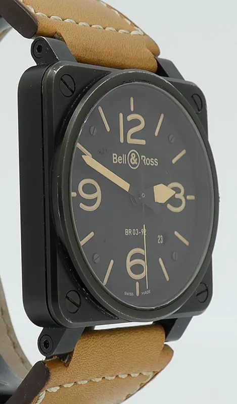 Bell & Ross BR03-92 BR03-92-S-HERITAGE 42mm Stainless steel and Black PVD Black 2