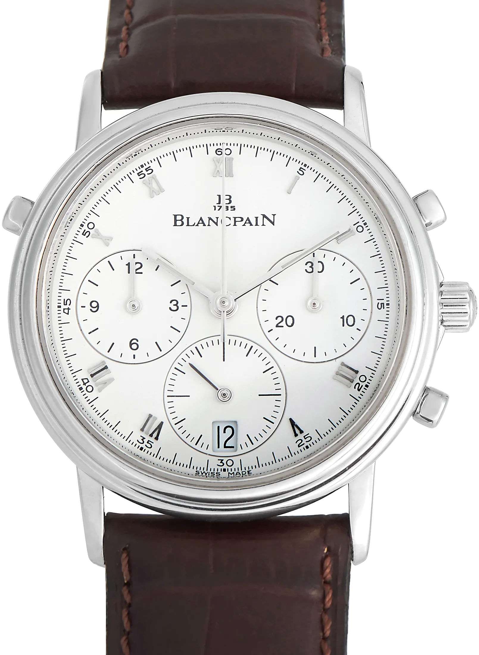 Blancpain Villeret 1186 34mm Platinum White