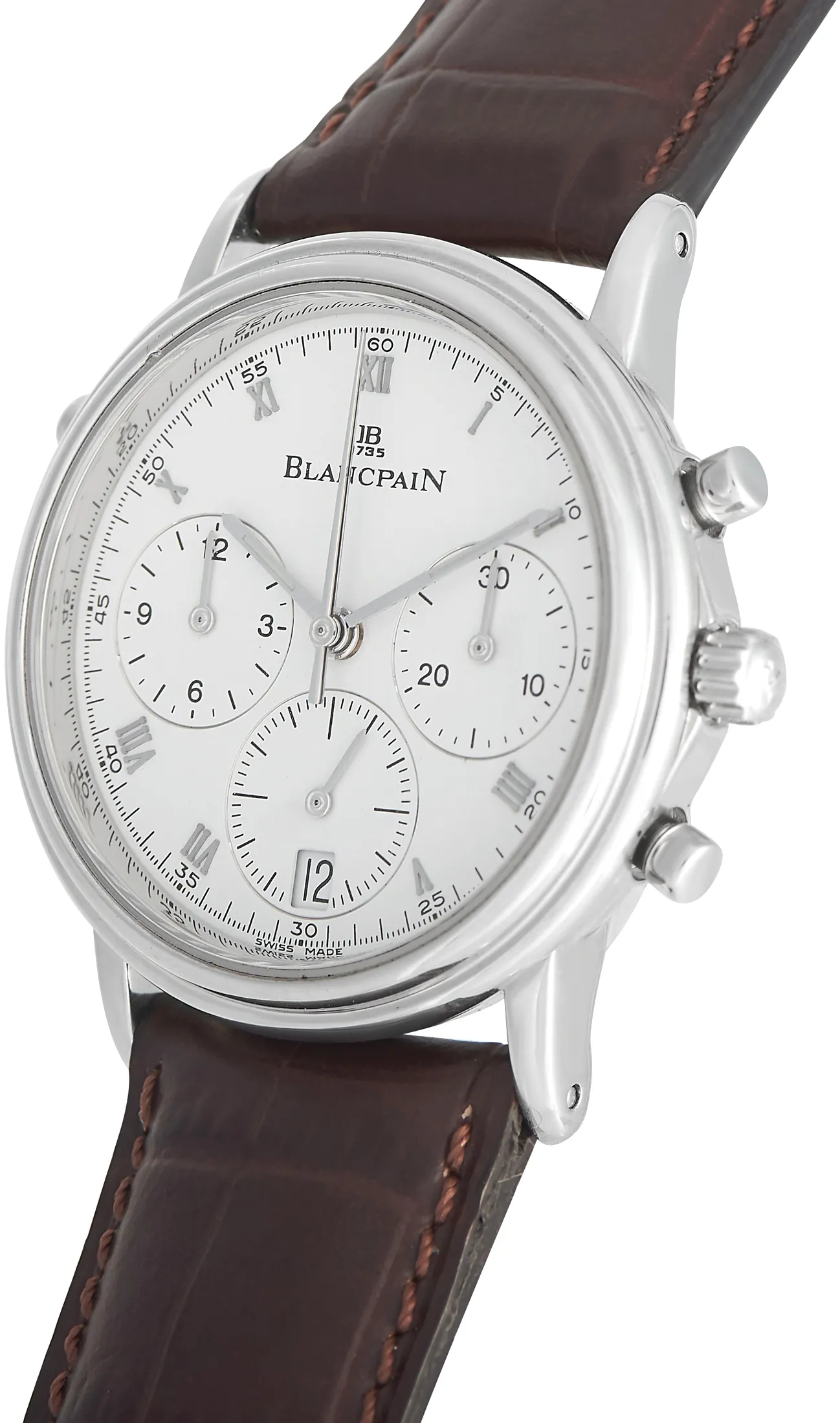 Blancpain Villeret 1186 34mm Platinum White 1