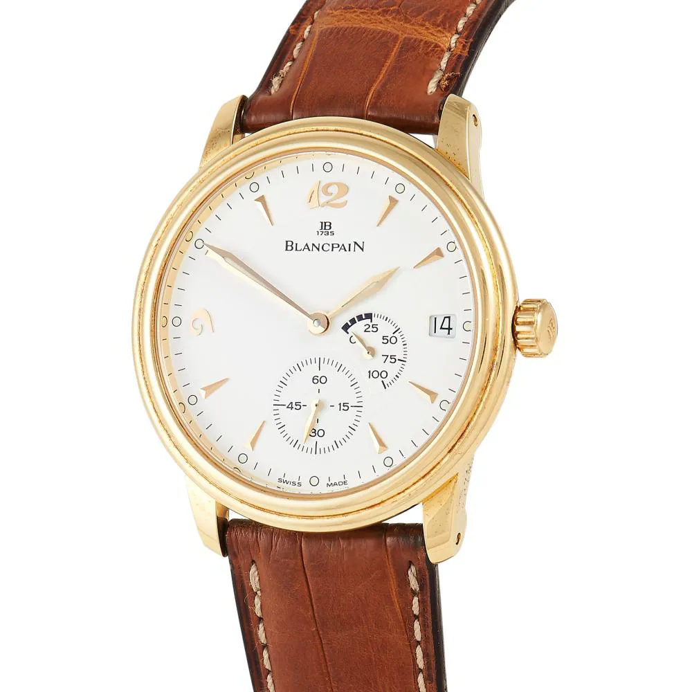 Blancpain Villeret Ultra-Slim 1106-1418-55b 41mm Yellow gold White 1