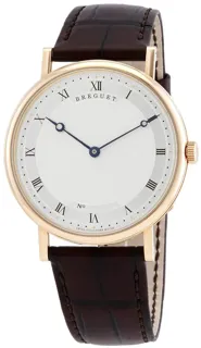 Breguet Classique 5157 18k rose gold Silver and White