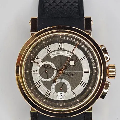 Breguet Marine 5827BR/Z2/5ZU 42mm Rose gold Black 1