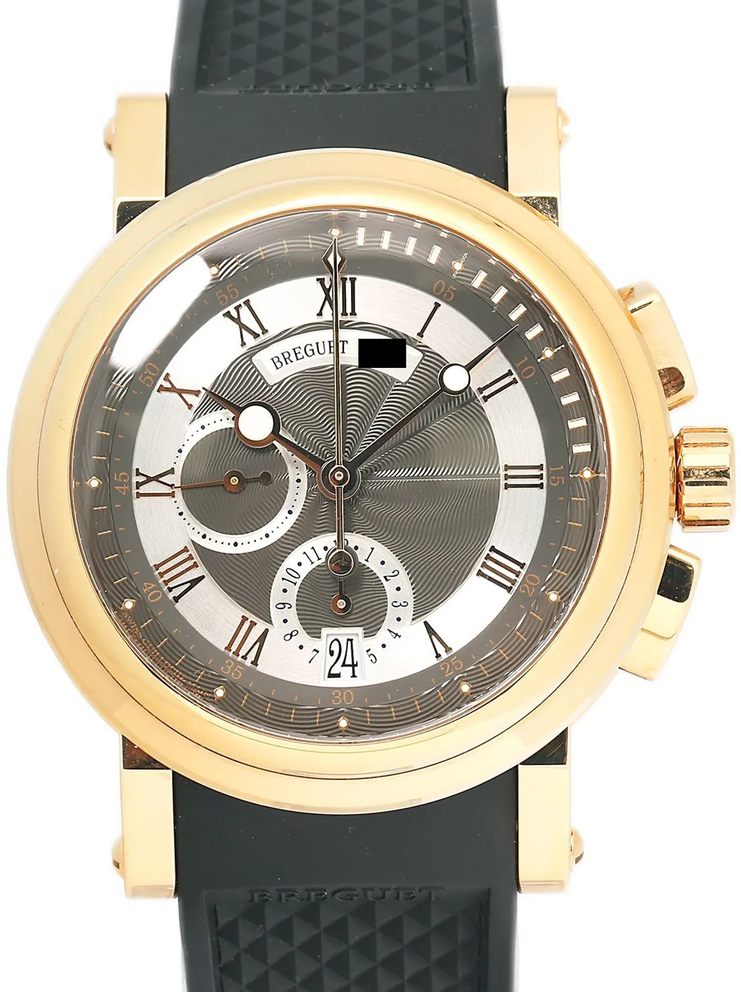 Breguet Marine 5827BR/Z2/5ZU 42mm Rose gold and 18k rose gold Black 1