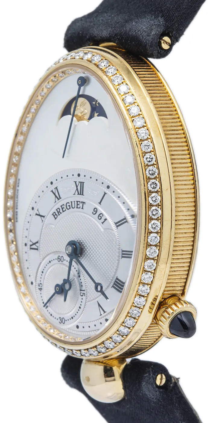 Breguet Reine de Naples 8908 36.5mm Yellow gold and 18k yellow gold Mother-of-pearl 2