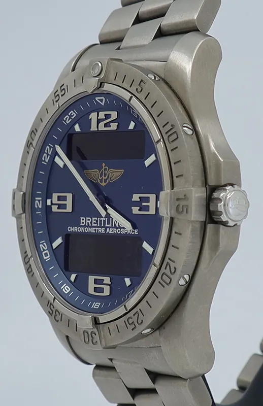 Breitling Aerospace E79362 42mm Titanium Blue 1