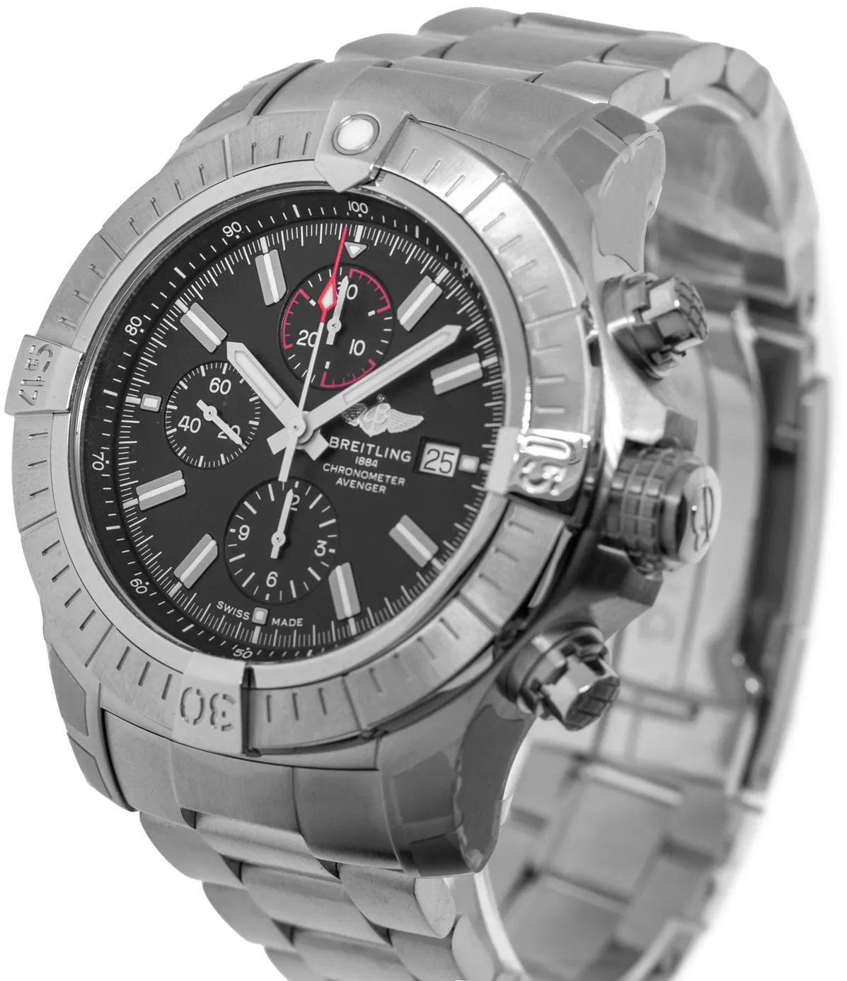 Breitling Avenger A13375101B1A1 48mm Stainless steel Black