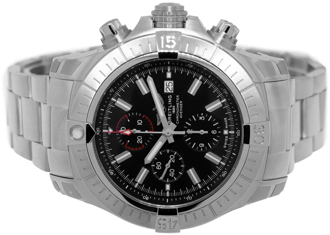 Breitling Avenger A13375101B1A1 48mm Stainless steel Black 6