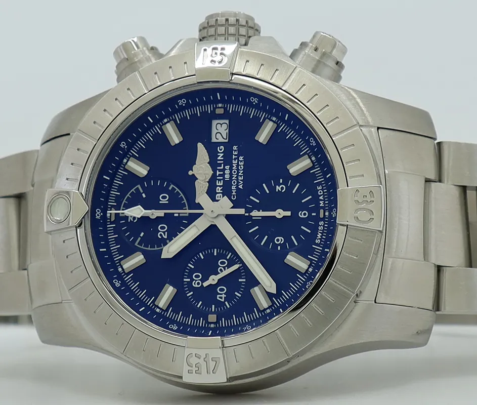 Breitling Avenger A13385 43mm Stainless steel Blue 3