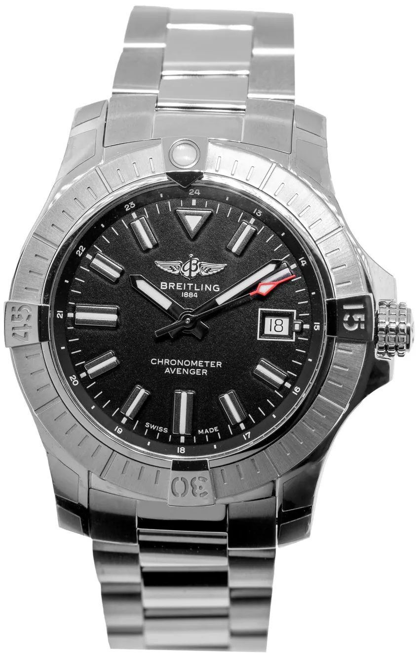 Breitling Avenger A17318101B1A1 43mm Stainless steel Black 2