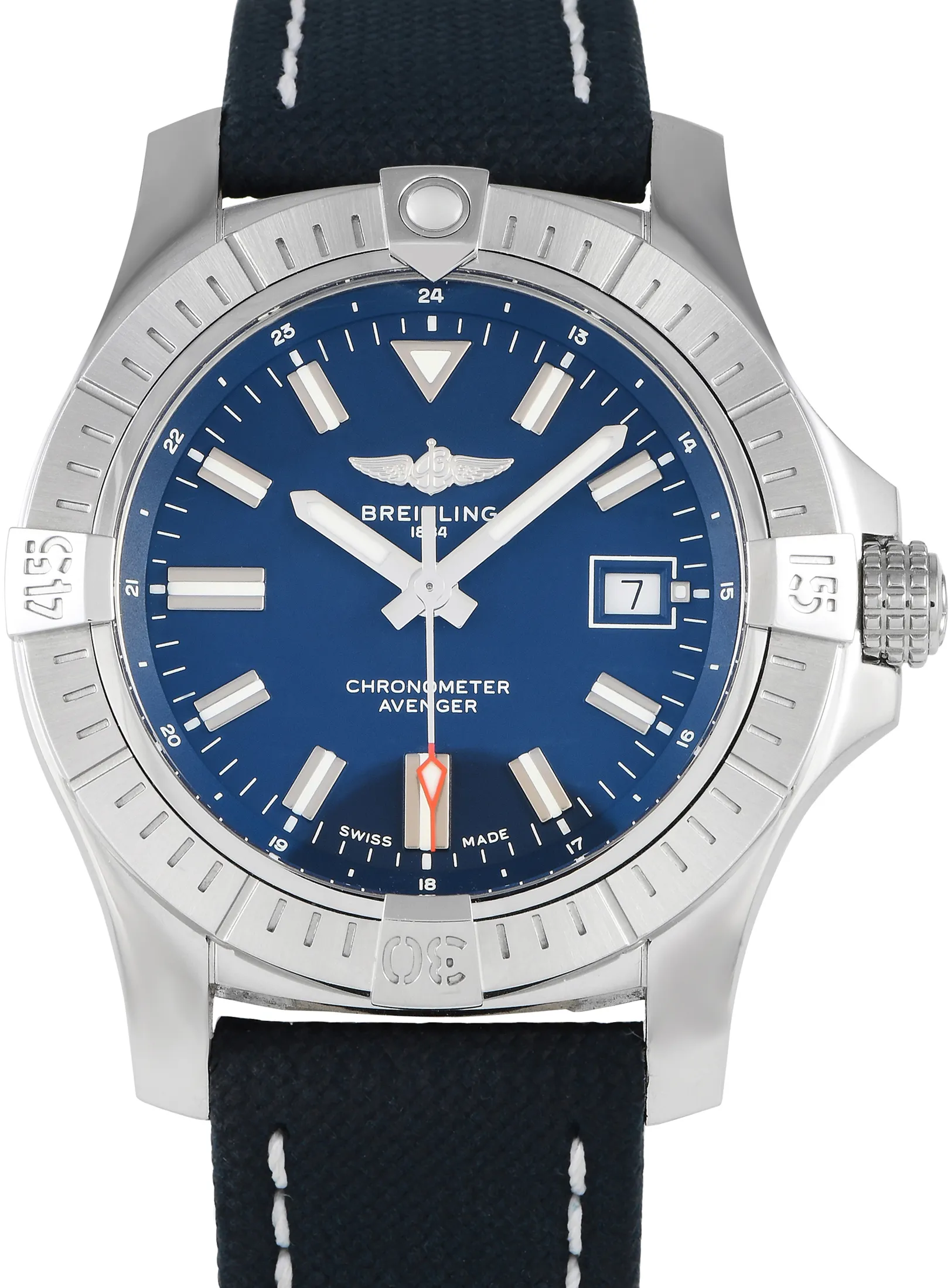 Breitling Avenger A17318101C1X2 43mm Stainless steel Blue