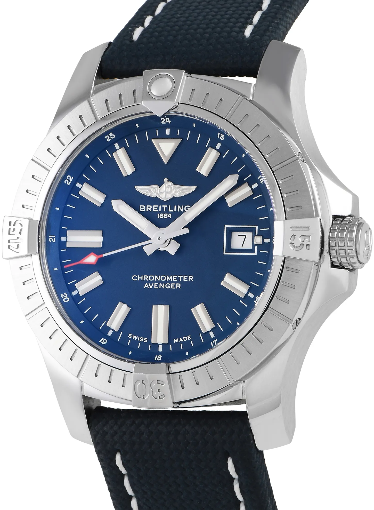 Breitling Avenger A17318101C1X2 43mm Stainless steel Blue 1