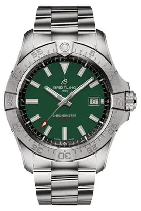 Breitling Avenger A17328101L1A1 42mm Stainless steel Green