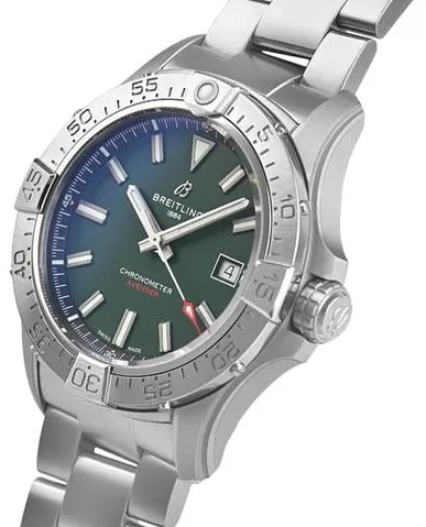 Breitling Avenger A17328101L1A1 42mm Stainless steel Green