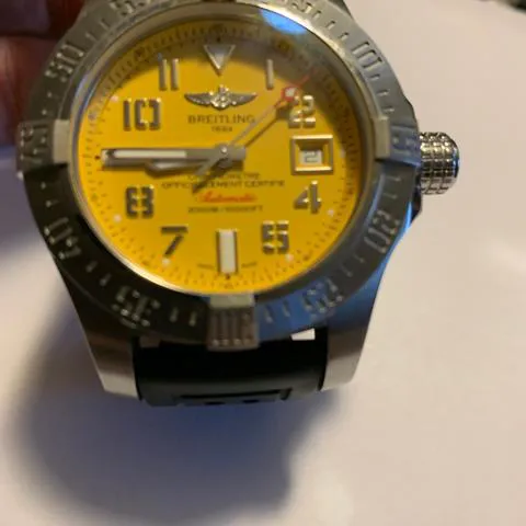 Breitling Avenger II Seawolf A1733110/I519 45mm Stainless steel Yellow 7