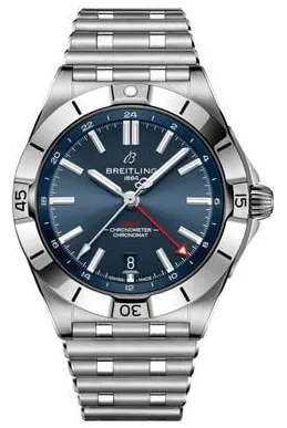 Breitling Chronomat A32398101C1A1 40mm Stainless steel Blue