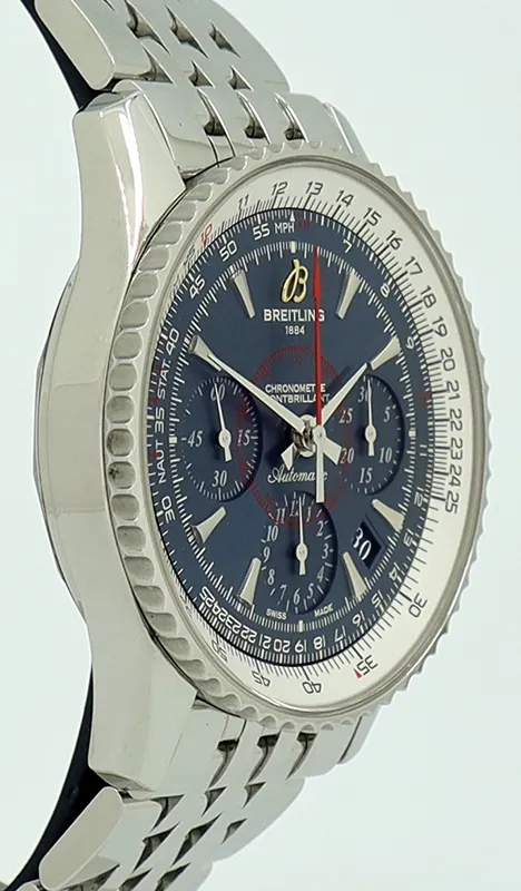 Breitling Montbrillant AB0130 40mm Stainless steel Blue 2