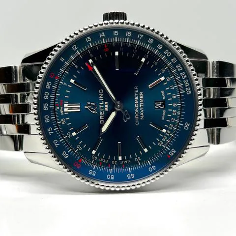 Breitling Navitimer A17326 41mm Stainless steel Blue 1