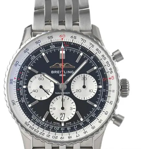 Breitling Navitimer AB0138211B1A1 43mm Stainless steel Black 1