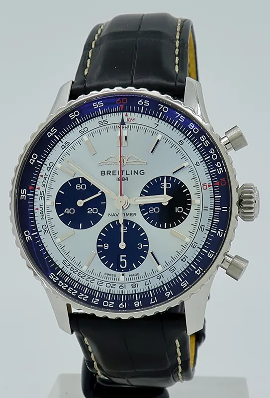 Breitling Navitimer AB0138241C1P1 43mm Stainless steel Blue