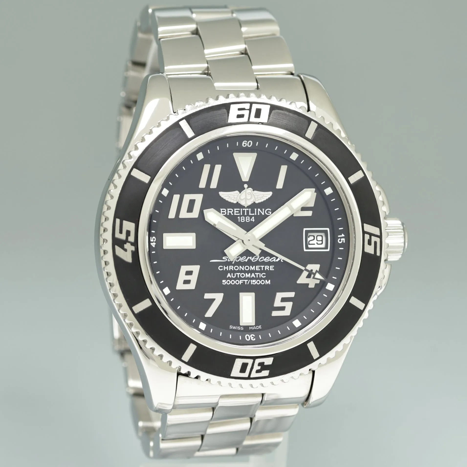 Breitling Superocean 42 A17364 42mm Stainless steel Black 2