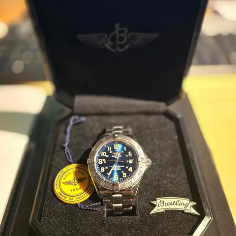 Breitling Superocean A17340 41mm Stainless steel Blue 7