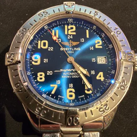 Breitling Superocean A17340 41mm Stainless steel Blue 9