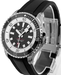 Breitling Superocean A17376211B1S1 44mm Stainless steel Black