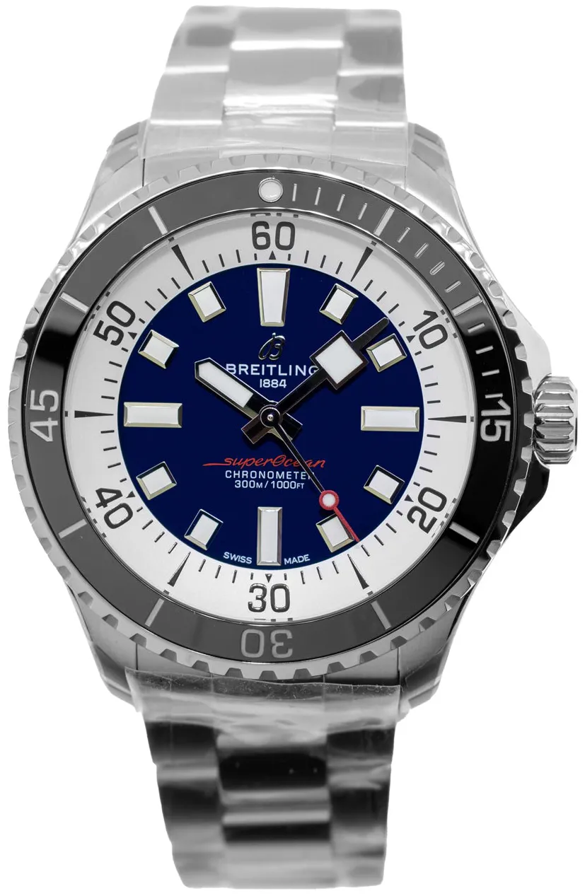 Breitling Superocean A17376211C1A1 44mm Stainless steel Blue 2