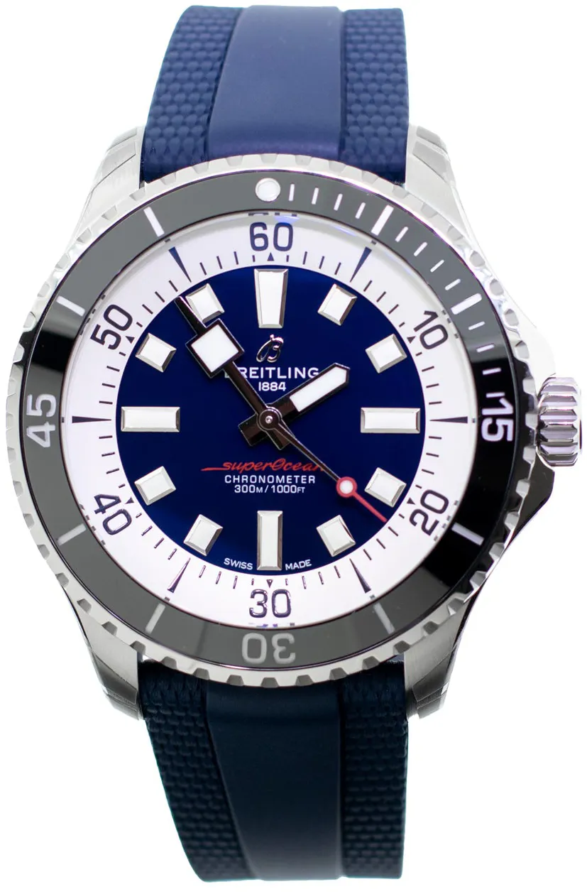 Breitling Superocean A17376211C1S1 44mm Stainless steel Blue 2