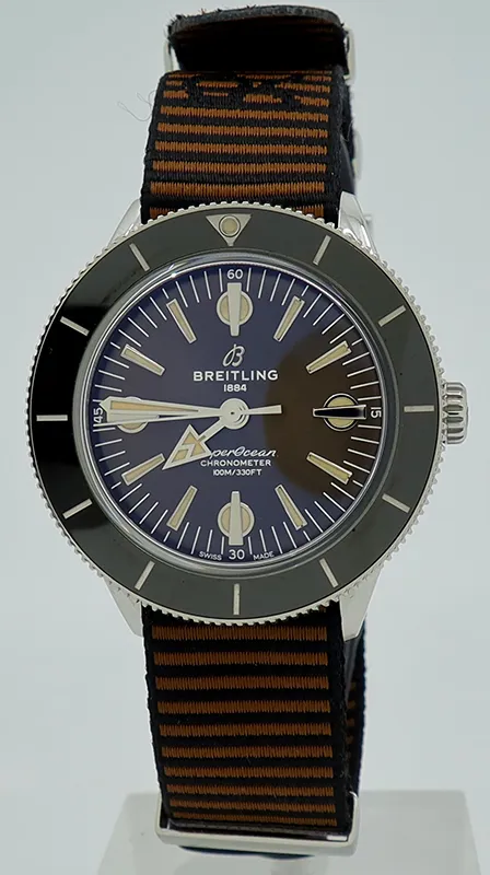 Breitling Superocean Heritage A103703A1Q1W1 42mm Stainless steel Brown